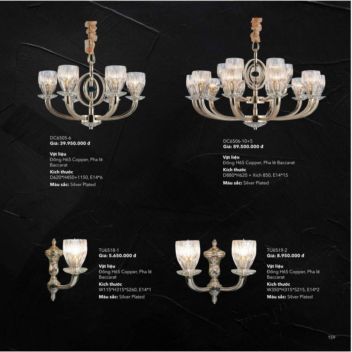 Đèn trang trí ZEMBA Lighting Catalogue và Bảng giá mới nhất /Page 